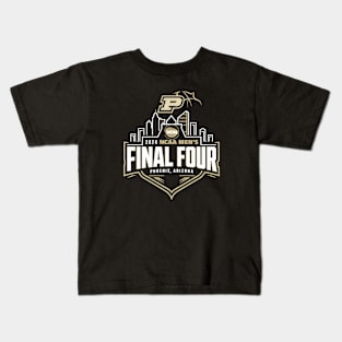 Purdue Boilermakers Final Four 2024 basketball city Kids T-Shirt